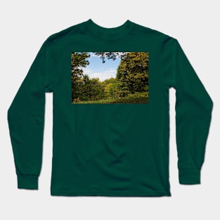 Woodland on Castle Hill, Ljubljana, Slovenia Long Sleeve T-Shirt